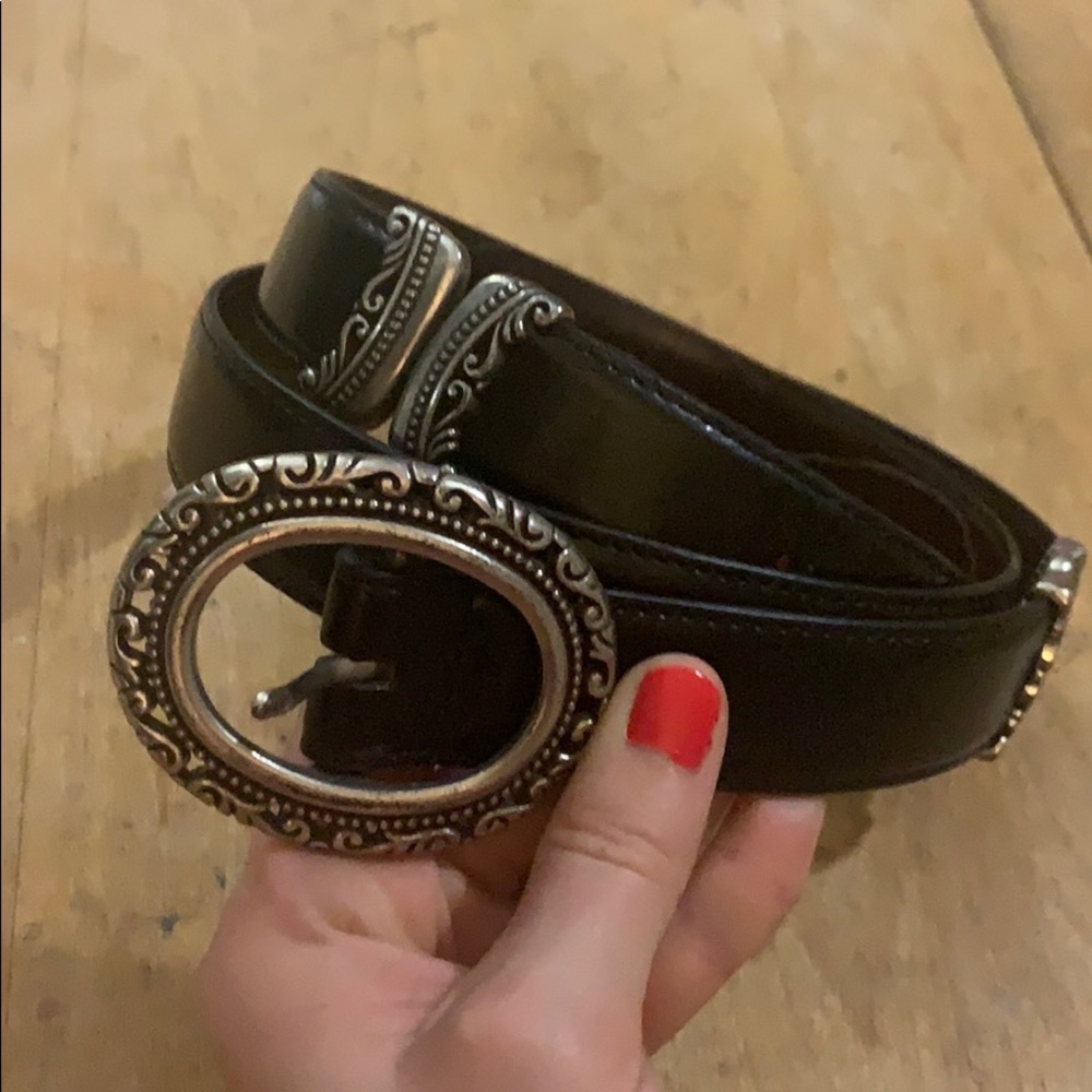 Lakeshore Drive Reversible Leather Belt XL